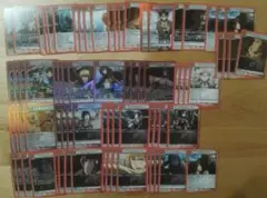 vol2対応 パーツap付き　8エレン　赤進撃デッキ　進撃の巨人
