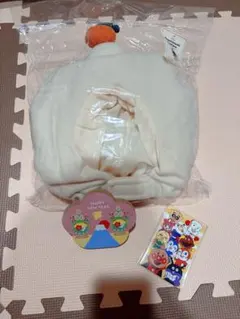 新品未使用　お餅かぶりもの　おまけ付き