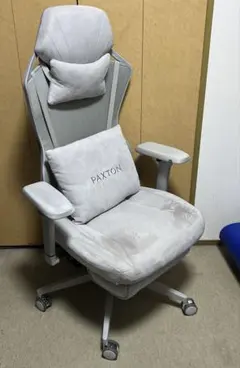 PAXTON Paris Pearl Gray 仕事用ゲーミングチェア