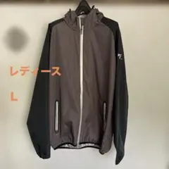 【美品】 TRAN サウナスーツ フーディ ナイロンジャケット レディースL