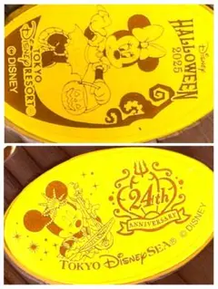 ディズニースーベニアメダル　シー24周年 ミニー　オバケ　フレンジー　 ディズニ