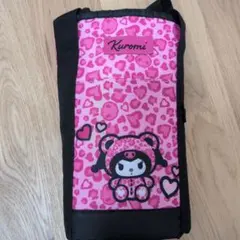 Kuromi 保冷バッグ ピンク ヒョウ柄