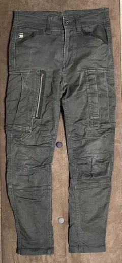 G-Star RAWカーキカーゴパンツ 28 | 30