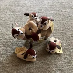 パンピぬいぐるみ　マグネット　6コ