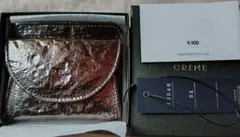 未使用 creme クレム ＭＯＮＴＥＲＯＳＡ UN3D 小銭入れ ブラック