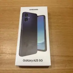 新品 Samsung Galaxy A25 5G 64GB ブラック 未開封