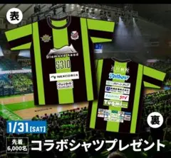 送料無料　新品未着　レバンガ北海道　コンサドーレ札幌　コラボシャツ　非売品