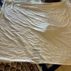 超大判マルチカバー　厚手綿100 白　お値下げ‼️