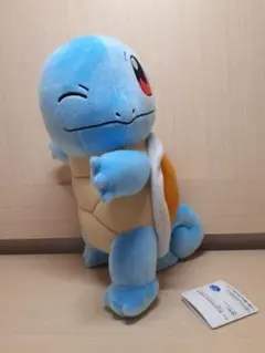 【在庫処分】ポケットモンスター　ゼニガメ ほぺぴた ぬいぐるみ 約30cm