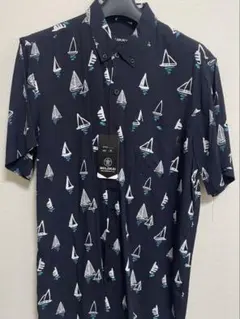 新品☆ヨット柄アロハシャツ モロカイ