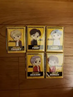 BTS TinyTAN タイニータン 缶バッジ 5個セット