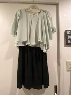 ワンピース オケージョンドレス 結婚式　パーティ　謝恩会