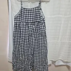 サマンサモスモス　ギンガムチェック キャミワンピース