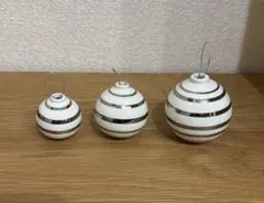 KAHLER★ケーラー★Omaggio★オマジオ★クリスマスオーナメント★3個