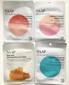 NAAP シート マスク パック 4種 Mask Pack