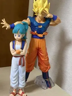 ドラゴンボール ブルマ 悟空 フィギュアセット ドラゴンボール 一番くじ 孫悟空 ブルマ バイク チチ フィギュア