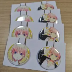 一番くじ　 五等分の花嫁 J賞缶バッチ 一花4点セット