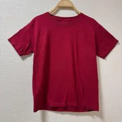 ⭐️早い者勝ち⭐️赤 半袖 Tシャツ ワインレッド レディース メンズ 夏服