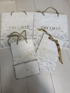 DECORTE ショッパーセット ホワイト