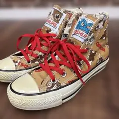 グレムリン×CONVERSE総柄コンバースALL STAR帽子キャップ茶色ギズモ グレムリン×CONVERSE総柄コンバースALL STAR帽子キャップ茶色ギズモ
