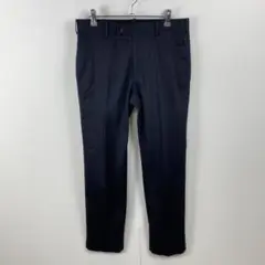 美品 UNIQLO ユニクロ ドライレギュラーフィットノータックパンツ ズボン