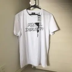 週末限定値下げ★DIESEL 新品　未使用　Tシャツ　白　ホワイト　Lサイズ