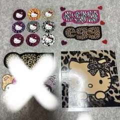 新作eggと日焼けキティカプラシールセット！新品！防水加工！