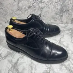 【良品】 KENFORD ビジネスシューズ ストレートチップ 幅広 24.5㎝