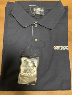 OUTDOOR PRODUCTS ネイビー ポロシャツ L 試着のみのサムネイル