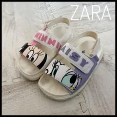 ZARAベビー　サンダル　ミニーちゃん　13〜13.5㎝