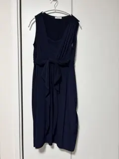 Pleu voir ノースリーブワンピース ネイビー