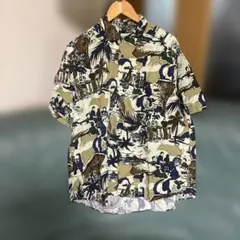 総柄プリント 半袖シャツのサムネイル