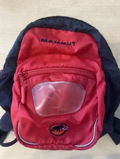 【送料無料】MAMMUT キッズ リュック バックパック レッド ブラックのサムネイル