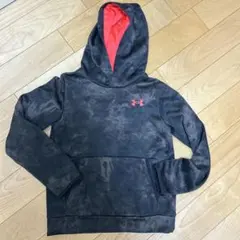 Under Armour フード付きトレーナー M 黒/赤のサムネイル