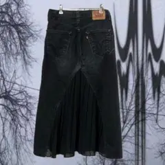 ⟡.*LEVI’S 501 リメイク デニム スカート⟡.*
