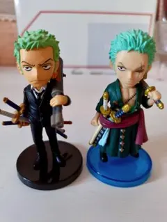 ワンピース ゾロ ストロングワールドver.　ワーコレ　2体セット