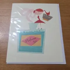 INK PRESS Perfume No 7 グリーティングカード