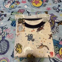 UNIQLO BABY 恐竜長袖パジャマ 120 アニア