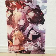 新品未使用☆　AMNESIA GROWD　A4クリアファイル　ラメ加工