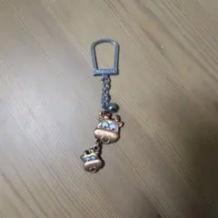レトロ 火の国 阿蘇 牛モチーフ キーホルダー
