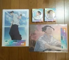 呪術廻戦 セガラッキーくじ e賞 夏油傑 缶バッジ f賞 クリアファイルセット