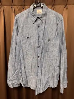 60s Beltex USNAVYヴィンテージ デニムシャツ - メルカリ