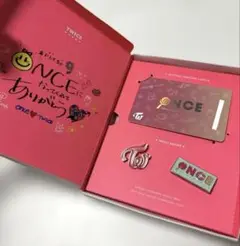 TWICE ONCE ファンクラブ　入会特典　ピンバッチ　会員証
