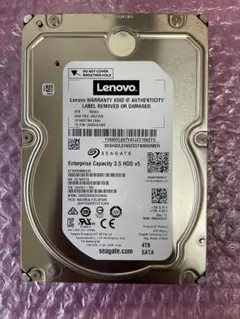 HDD 4TB 注意状態 3.5インチ 内蔵型 LENOVO SEAGATE