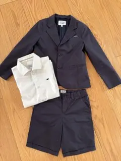 美品꧁バーバリー꧂アンサンブルスーツ　ノバチェック 金ボタン 130A 入学式 楽天市場】【靴不要→10％割引】【安心の4泊5日】【3日前お届け】子供