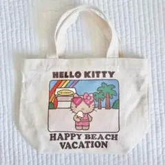 HELLO KITTY　HAPPY BEACH DAY　ランチトートバッグ