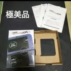 new3dsll 　ブルー　極めて美品　　blue　青　 箱、内箱、説明書