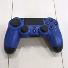 PS4 ワイヤレスコントローラー 青　動作未確認