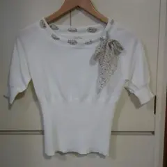 半袖セーター
