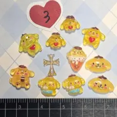 ③ポムポムプリンネイルパーツ❤デコパーツセットのサムネイル